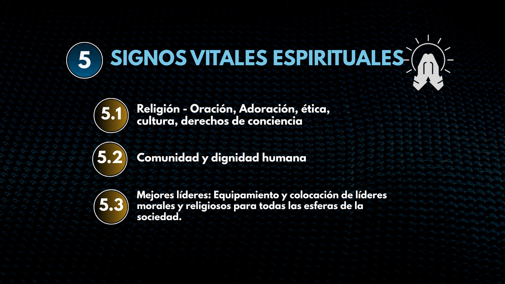 Indicadores Espirituales